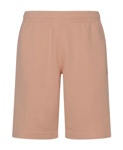 Maison Kitsuné Logo-patch Track Shorts In Nude