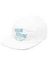 Maison Kitsuné Hat In White