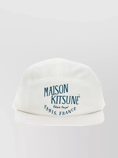 MAISON KITSUNÉ LOGO PRINT COTTON CAP