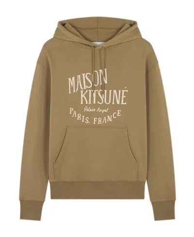 Maison Kitsuné Palais Royal Classic Hoodie In Light Brown