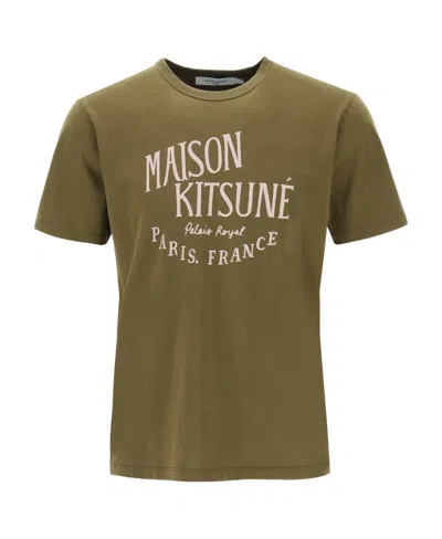 Maison Kitsuné Logo-print Cotton T-shirt
