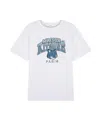 Maison Kitsuné Maison Kitsune T Shirt With Campus Fox Print In White