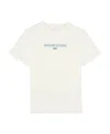 Maison Kitsuné Logo-print Cotton T-shirt In White