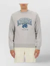 Maison Kitsuné Maison Kitsune Crew Neck Sweatshirt With Campus Fox Print