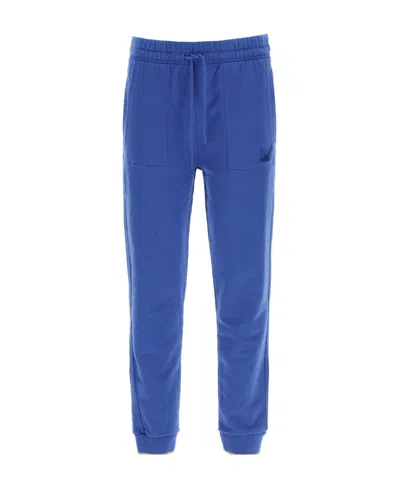Maison Kitsuné Logo Sweatpants In Blue