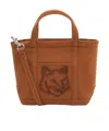 MAISON KITSUNÉ LOGO TOTE BAG