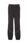 Maison Kitsuné Track Pants With Button Detail And Pockets In Black