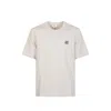 Maison Kitsuné Fox Head Comfort Fit Cotton T-shirt In Gray