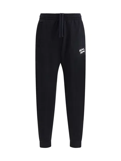 MAISON KITSUNÉ LOGOED SWEATPANTS