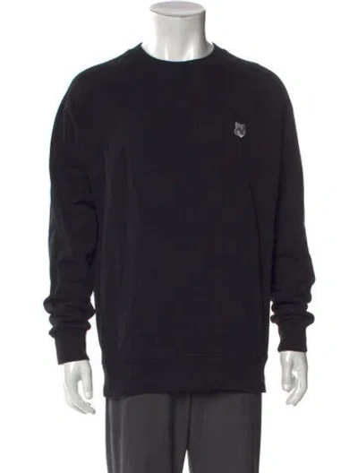 Pre-owned Maison Kitsuné Long Sleeve Shirt In Black