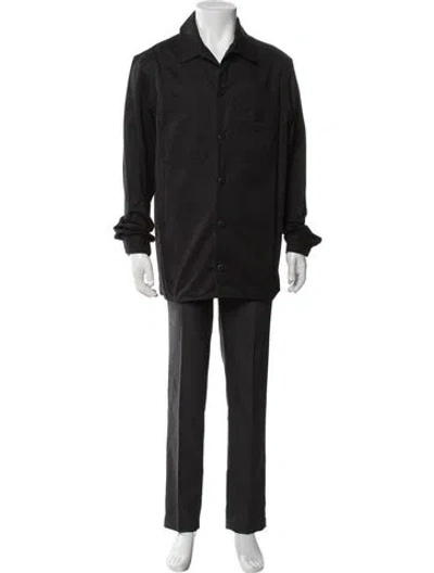 Pre-owned Maison Kitsuné Long Sleeve Shirt In Black