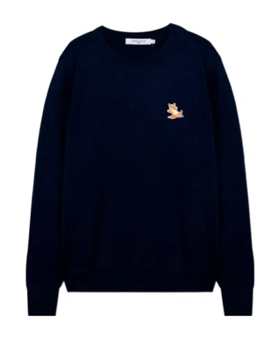 Maison Kitsuné Maison Kitsune "speedy Fox Comfort Fit Sweat In Black