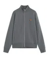 Maison Kitsuné Fox Head Zipped Regular Sweatshirt In Multi