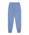 Maison Kitsuné Bold Fox Head Patch Comfort Jog Pants In Blue