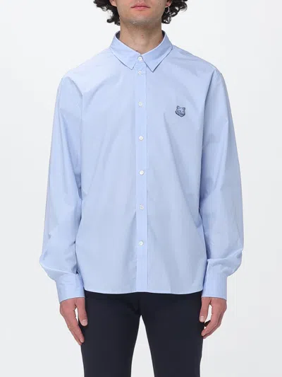 MAISON KITSUNÉ MAISON KITSUNÉ CLASSIC COTTON POPLIN SHIRT,I39083011