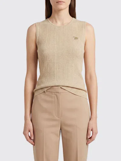 Maison Kitsuné Sweater Woman In Neutral