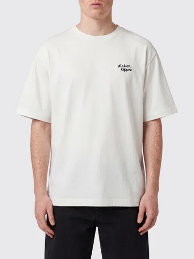 Maison Kitsuné Maison Kitsun&eacute; T-shirt Men  In White