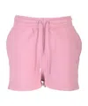 Maison Kitsuné Cotton Shorts In Pink