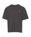 Maison Kitsuné Bold Fox Head Patch Oversize T-shirt In Black