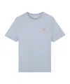 Maison Kitsuné Maison Kitsune Chillax Fox T Shirt In Blue
