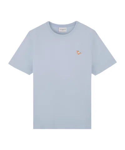 MAISON KITSUNÉ MAISON KITSUNÉ FOX PATCH CREWNECK T-SHIRT