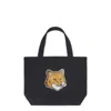 Maison Kitsuné Maison Kitsun Tote Bag With Logo In Black