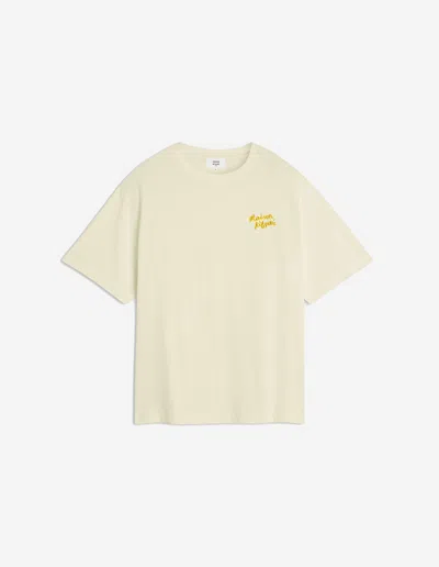 Maison Kitsuné Maison Kitsune Hadwriting Oversize T-shi