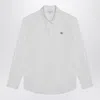 Maison Kitsuné Maison Kitsune "mini Fox Head Oxford Shirt" In White
