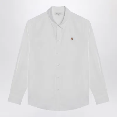 MAISON KITSUNÉ MAISON KITSUNÉ WHITE COTTON SHIRT