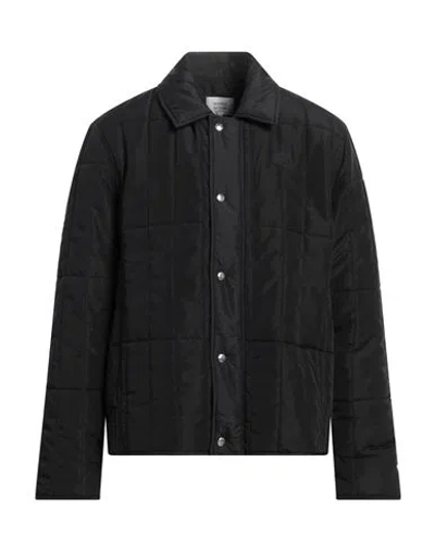 Maison Kitsuné Man Jacket Black Size L Polyester