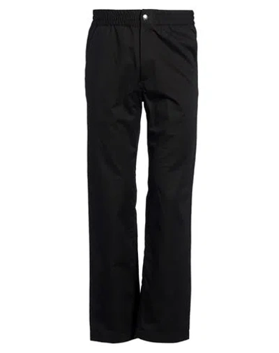 Maison Kitsuné Man Pants Black Size 26 Cotton