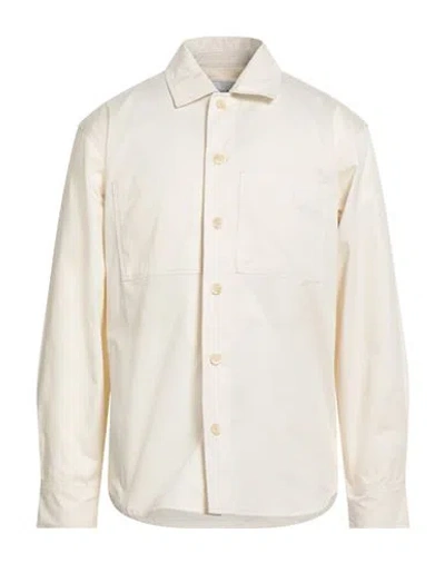Maison Kitsuné Man Shirt White Size M Cotton
