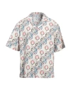 Maison Kitsuné Man Shirt White Size S Cotton In White