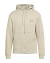 Maison Kitsuné Man Sweatshirt Cream Size L Cotton In White