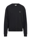 Maison Kitsuné Man Sweatshirt Black Size L Cotton
