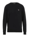Maison Kitsuné Man Sweatshirt Black Size S Cotton