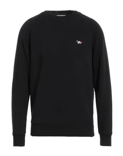 Maison Kitsuné Man Sweatshirt Black Size Xs Cotton