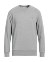 Maison Kitsuné Man Sweatshirt Grey Size M Cotton