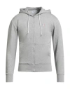 Maison Kitsuné Man Sweatshirt Grey Size M Cotton In Gray