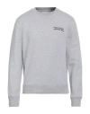 Maison Kitsuné Man Sweatshirt Light Grey Size S Cotton In Grey