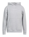 Maison Kitsuné Man Sweatshirt Light Grey Size S Cotton, Polyester