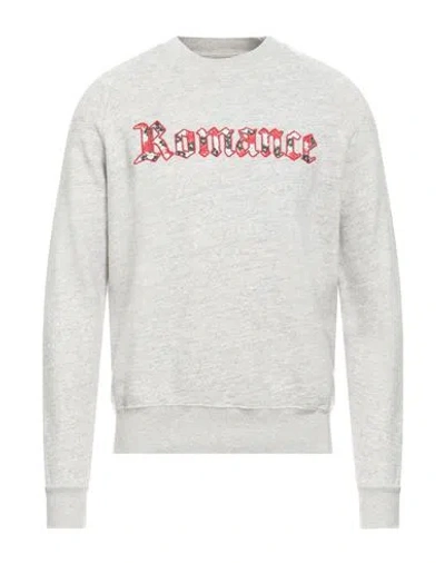 Maison Kitsuné Man Sweatshirt Light Grey Size S Cotton In Gray