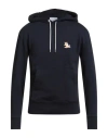 Maison Kitsuné Chillax Fox Drawstring Hoodie In Blue