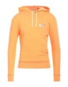 Maison Kitsuné Man Sweatshirt Orange Size L Cotton In Gold