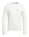 Maison Kitsuné Sweatshirts In White