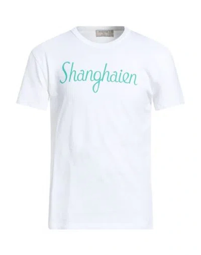 Maison Kitsuné Man T-shirt White Size S Cotton