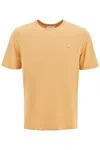 Maison Kitsuné Maison Kitsune Chillax Fox Patch T Shirt In Beige