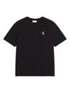 Maison Kitsuné Maison Kitsune Fox Head T Shirt In Black