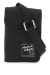 Maison Kitsuné Maison Kitsune Men's Shoulder Bag The Traveller P In Black