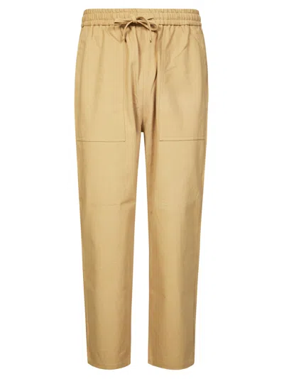 Maison Kitsuné Maison Kitsune Men's Work Trousers - Ss26 Edition In Blue